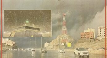 أمطار غزيرة وبرد في الحرم المكي: أجواء روحانية وتحذيرات مناخية حمراء بالسعودية
