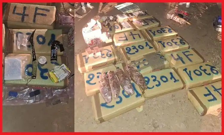 رصاص ومطاردة ليلية تنتهي بحجز 458 كلغ من المخدرات بورزازات 2 رصاص ومطاردة ليلية تنتهي بحجز 458 كلغ من المخدرات بورزازات